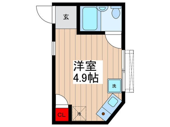 AVENIR王子の物件間取画像